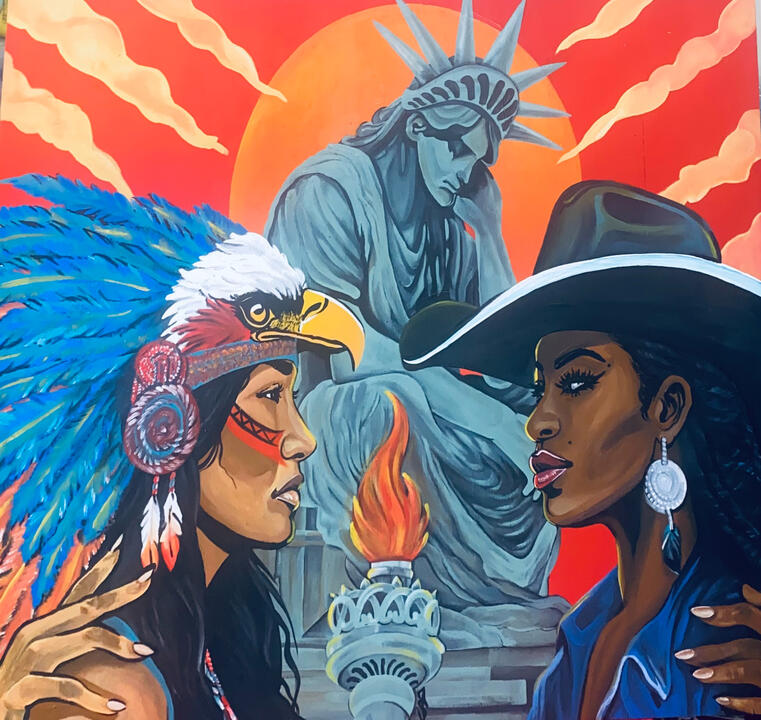 Acrylic on Wood