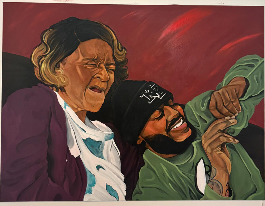 Acrylic on canvas
