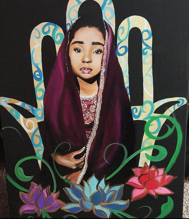 Swiss Acrylic on canvas