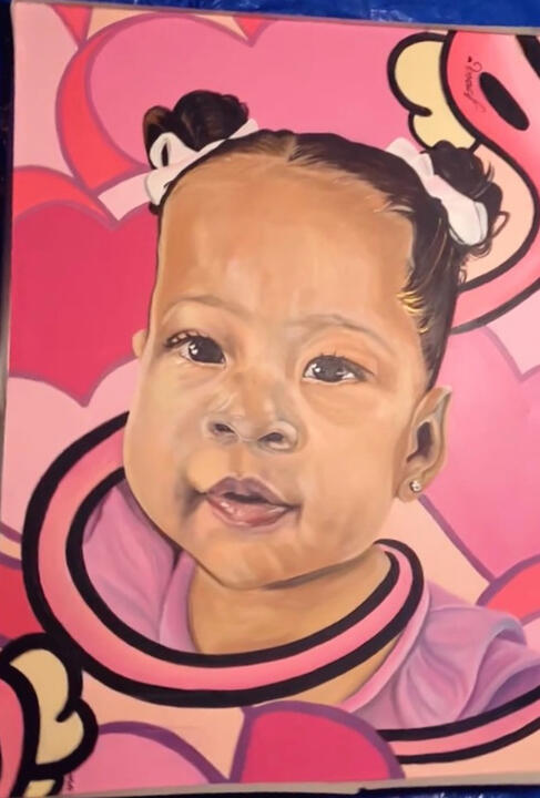 Acrylic on canvas