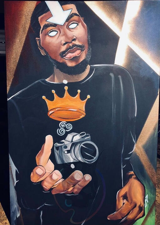 King Spencer Acrylic on Canvas